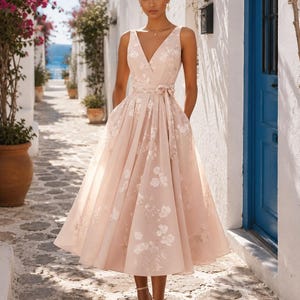 Garden Party Wedding Guest Dress