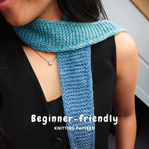 Anleitung | EASYPEASY SCHAL | Strickmuster, Strickanleitung, bebilderte Anleitung, Anfänger-freundlich, Sofortdownload