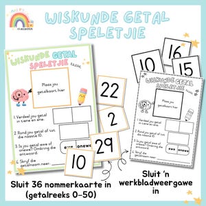 Wiskunde Getal Speletjie