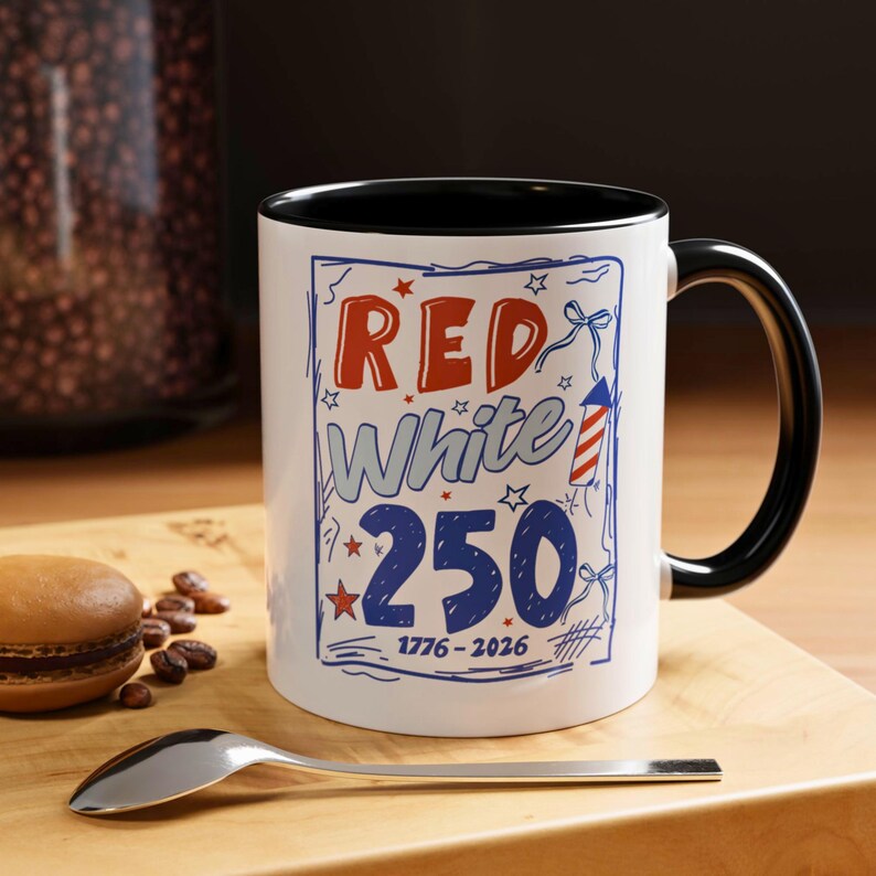 America 250th Anniversary Mug, 1776-2026 Ceramic Mug, USA 250 Birthday ...