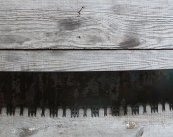 Passe Partout Crosscut Saw Bucking Saw Blade Replica 48 x 8 inches