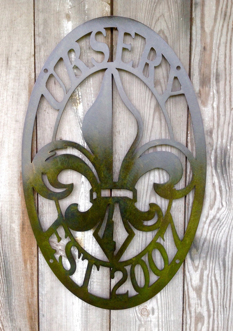 Customizable Oval Antique Bronze Plated Steel Wall Mount Style Etsy