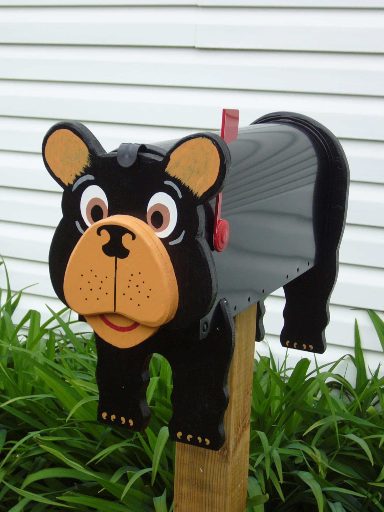 Wild Animal Mailboxes Bear Mailbox Etsy