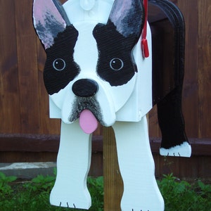 Dog mailboxes - Boston Terrier mailbox