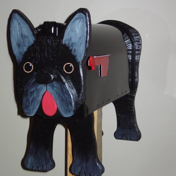 Dog mailboxes - French Bulldog mailbox