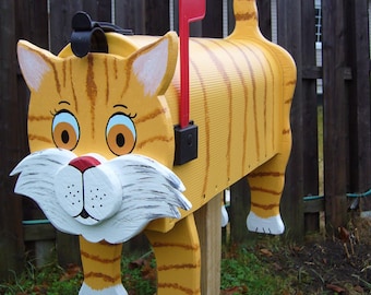 Buzones para gatos - Buzón para gatos amarillo