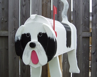 Dog mailboxes - Tibetan terrier mailbox