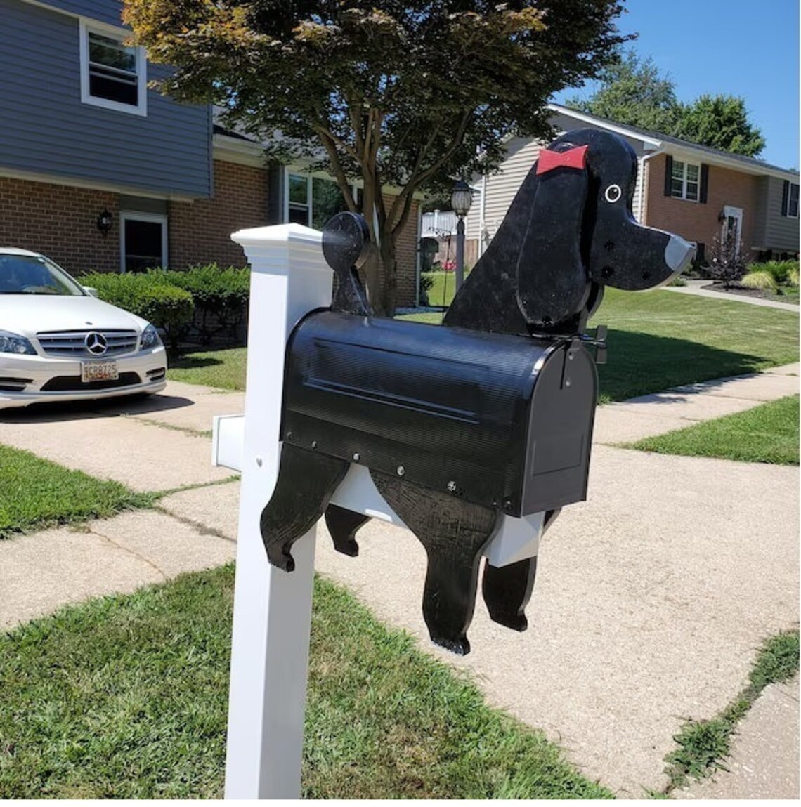 Dog Mailboxes Poodle Mailbox Etsy