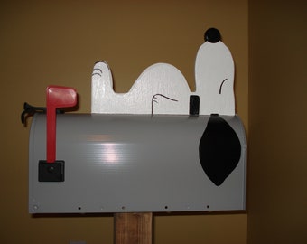 Buzones originales - Buzón de Snoopy (Gris)