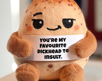 Rude Joke Gift for Mate, Sarcastic Banter Present. Funny birthday present for him or her. Anniversary gift