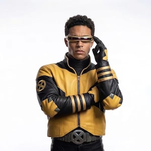 X-Men '97 S2 Cyclops Cosplay Leather Jacket – Scott Summers
