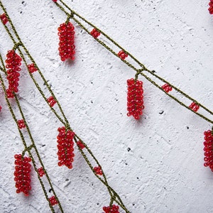 Crochet Necklace, Turkish Lace, 126.77&quot; Turkish Oya, Needle Lace, Oya Necklace, Tribal Oya Necklace, Ethnic, FAST Shipment - saime-006