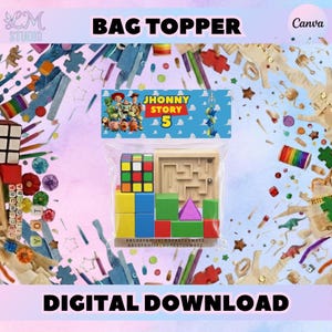 Toy Story  Bag Topper Kids Birthday Decor BTS1