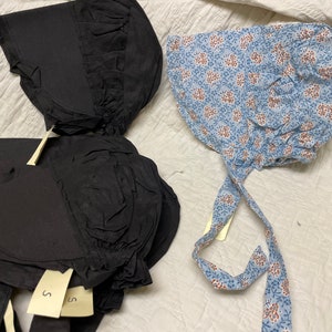 Size S Souvenir pioneer style bonnet