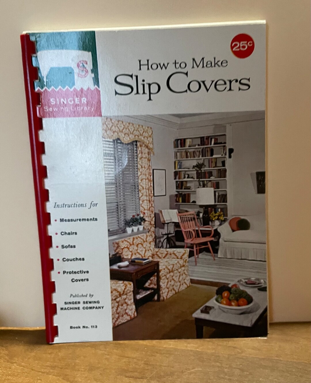 How to Make Slip Covers Singer Sewing Library 1961 Etsy