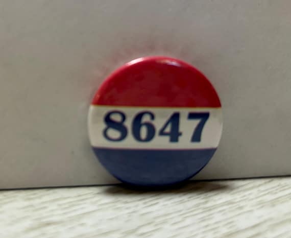 NEW 8647 Pinback Anti Trump 1 Inch Button Super Cheap Shipping - Etsy