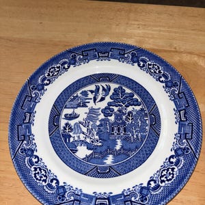 wood＆sons ウッド＆ソンズ ブルーウィロー 1920's BLUE Willow Woods Ware, Wood & Sons ENGLAND, 6