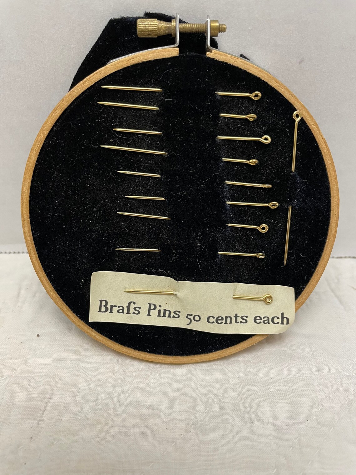 Lot of 10 brass straight pins for 18th and 19th century Etsy