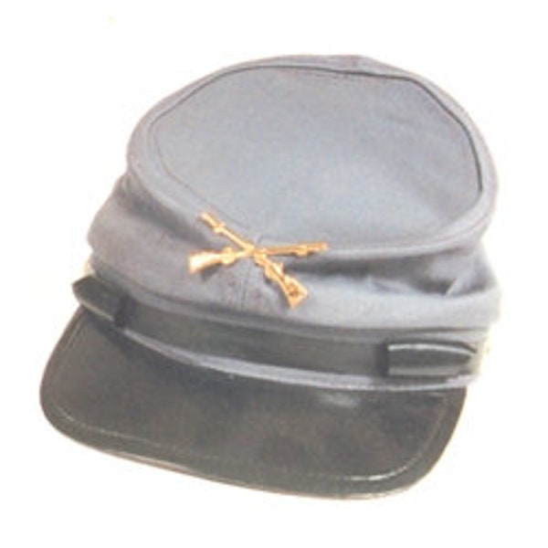 Kepi grigio souvenir per la replica del costume di Johnny Reb, cappello della guerra civile, taglia unica