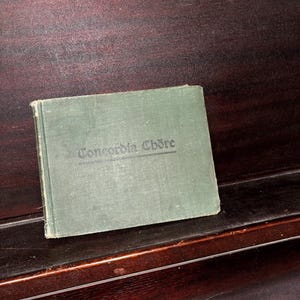 Concordia Chöre (1908) German language music book