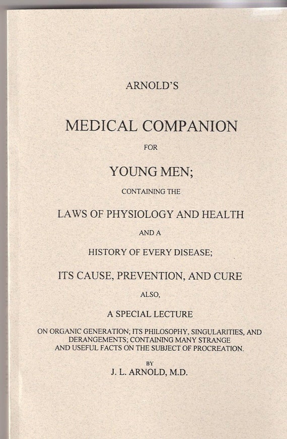 Arnold's Medical Companion (reprint of 1856 medical book) Civil War interest