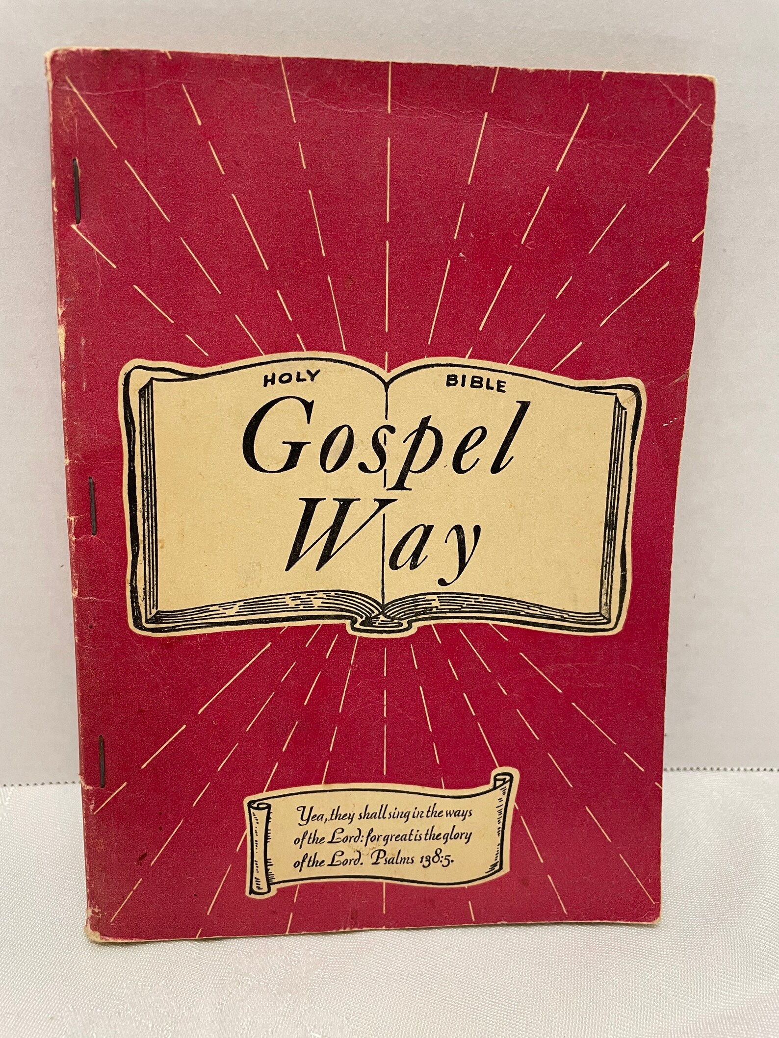 Gospel Way Shaped notes hymnal 1962 Stamps Baxter music Etsy