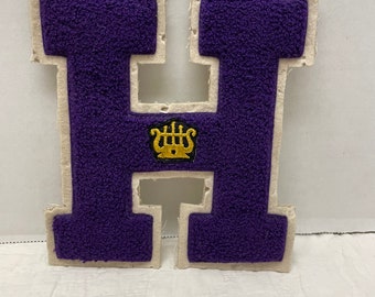 Varsity Letter H Etsy