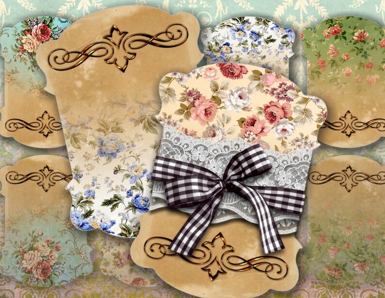 SPRING SPOOLs Printable Digital Sheet ChikUna Art Images ...