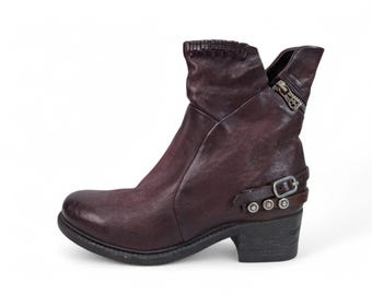 Bottes bordeaux A.S.98 | UE 41 | États-Unis 10