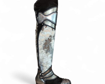 Cuissardes médiévales Dolce & Gabbana automne 2014 | UE 38 | États-Unis 8 - Tarifs couverts