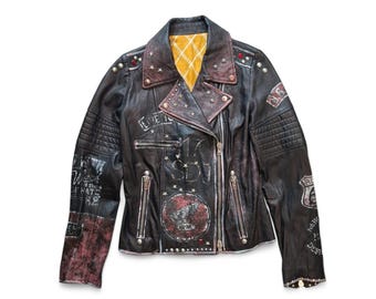 S.W.O.R.D. 6.6.4.4. Blouson en cuir | H