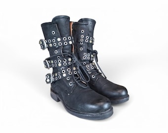 Bottes Archie Nero A.S.98 | UE 38 | États-Unis 8
