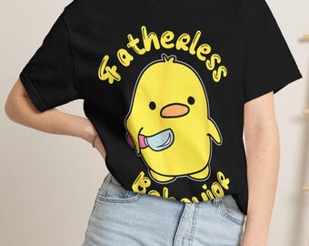 Fatherless Behavior Funny Saying Sarcastic Girls Women Cute Comfort Colors, Funny Sarcasm Gift, Humorous Quote Graphic , Trendy Meme Shirt