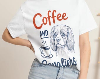 Coffee and Cattle Dog Owner Funny Women Comfort Colors, Australian Cattle Dog Lover Gift, Dog Mom Graphic Tee, Coffee Lover Shirt