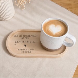 Wedding tray - Personalized tray - Wedding gifts for the bride and groom - Wedding present - Wedding money gift