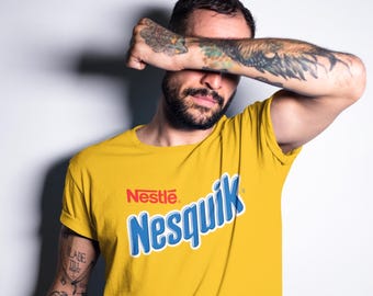 Nesquik Schokoladenmilch-Snack Unisex-T-Shirt S-5XL