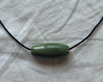 Groene keramische choker