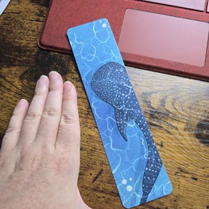 Whale Shark 2x8 Bookmark