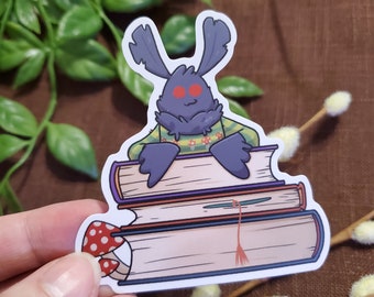 Mothman Library Sticker