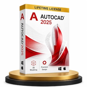 AutoCAD 2025 3D CAD Design Software | Lifetime Access - Instant Download