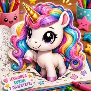 KIDS COLORING BOOK a Fun Coloring book with cute animals and Mythical and cute creatures and cute pages