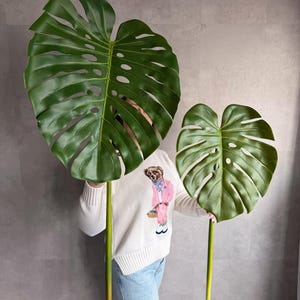 Fake monstera leaf - Etsy.de