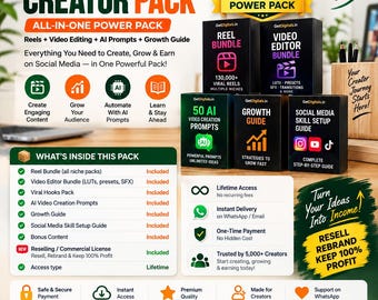Creator Pack — Reels + Video