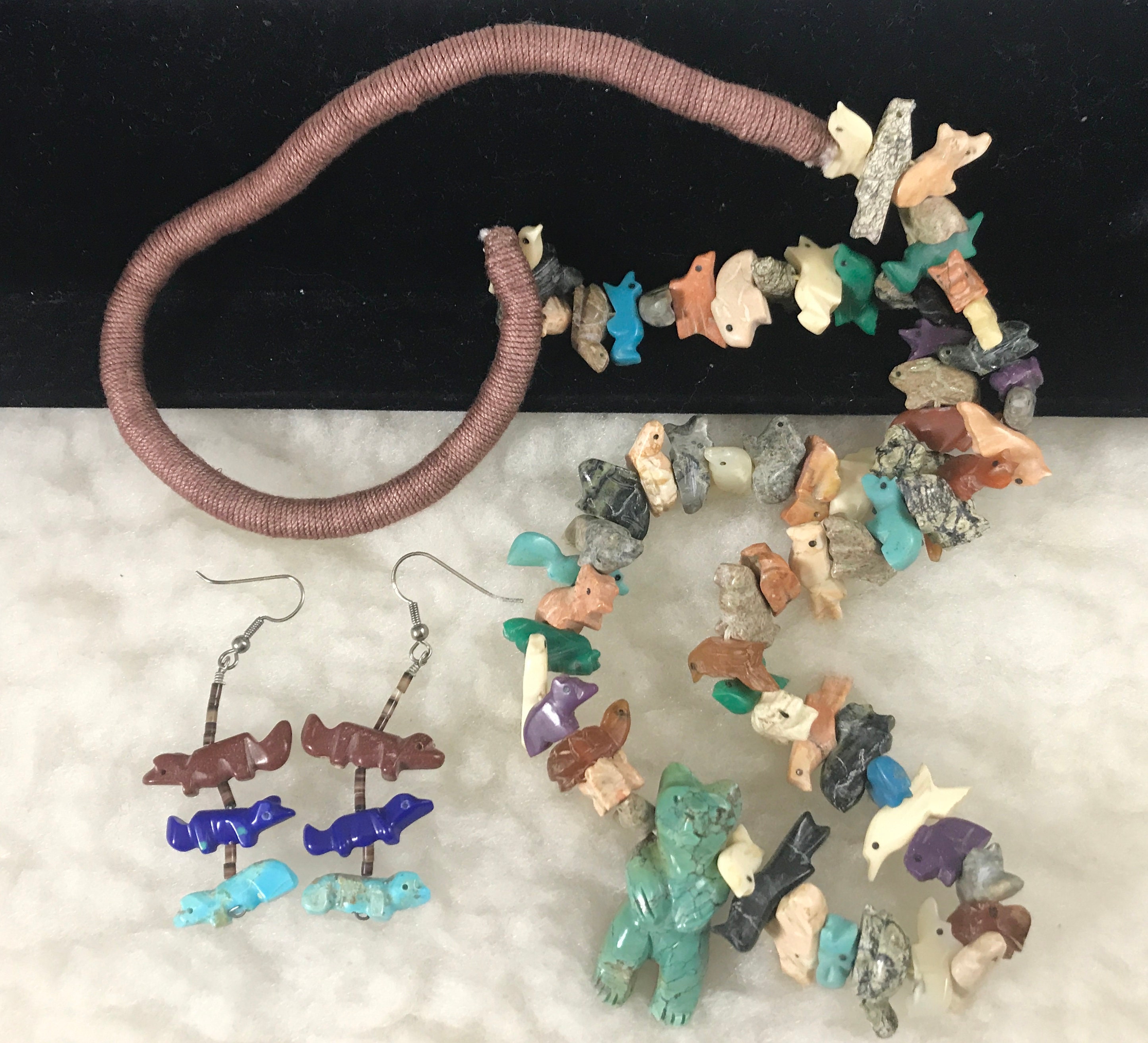 New Zuni Animal Fetish Beads and More - Magpie Gemstones