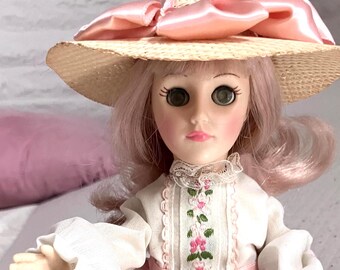 Vintage American Girl Doll With Brown Short Hair & Eyes | Pierced