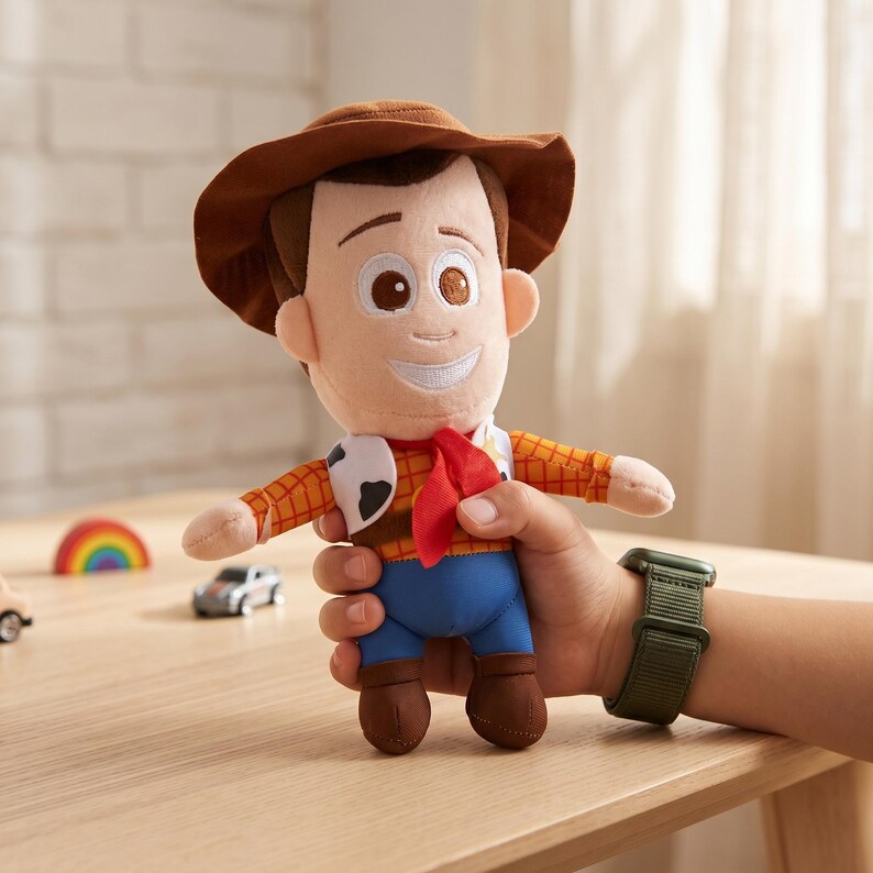 Personalized Woody Plush Toy Handmade Cowboy Stuffed Doll Cute Sheriff Plushie for Nursery Decor Kids Birthday Gift and Movie Collectors image 2