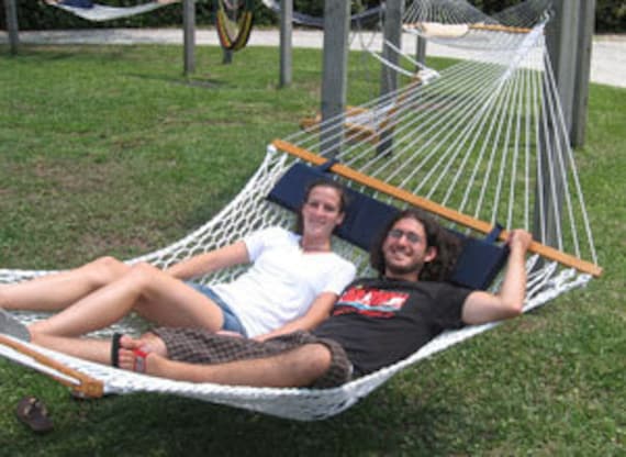 Outer Banks Deluxe Double Rope Hammock Etsy