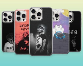 Funda para teléfono Juice WRLD Hip Hop Legend para iPhone 17 16 15 14 13 Samsung S26Ultra S25 S24 S23FE A56 A17 A16 Pixel 10a 9Pro
