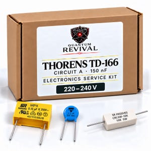 Thorens TD-166 Elektronikservicesats – 150nF Krets – 220–240 V