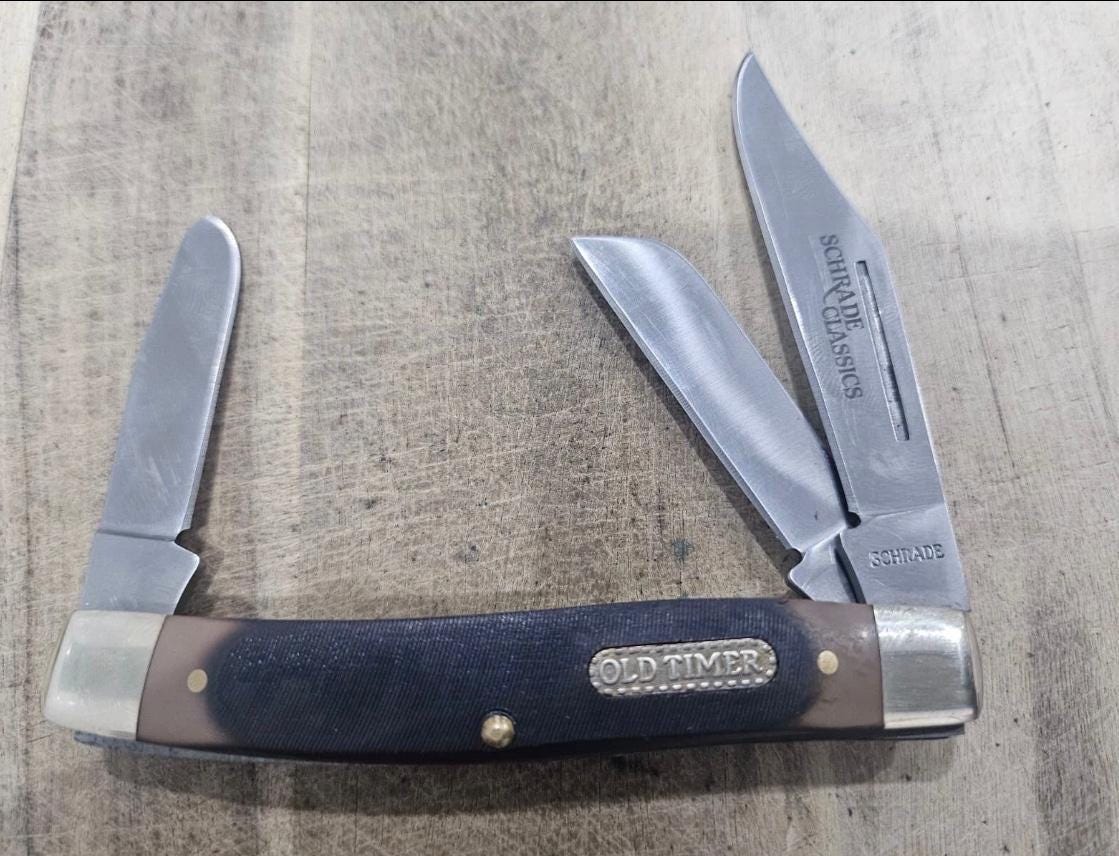 Schrade old timer - Etsy 日本